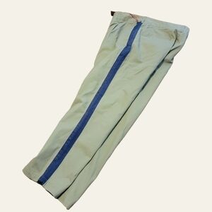 Houston White Chino Pants Sz 34 x 32 Trouser Pant Green NWT T57